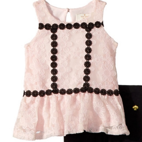 ♠️Kate Spade♠️ Toddlers' Floral Mesh Legging Set - Picture 4 of 4